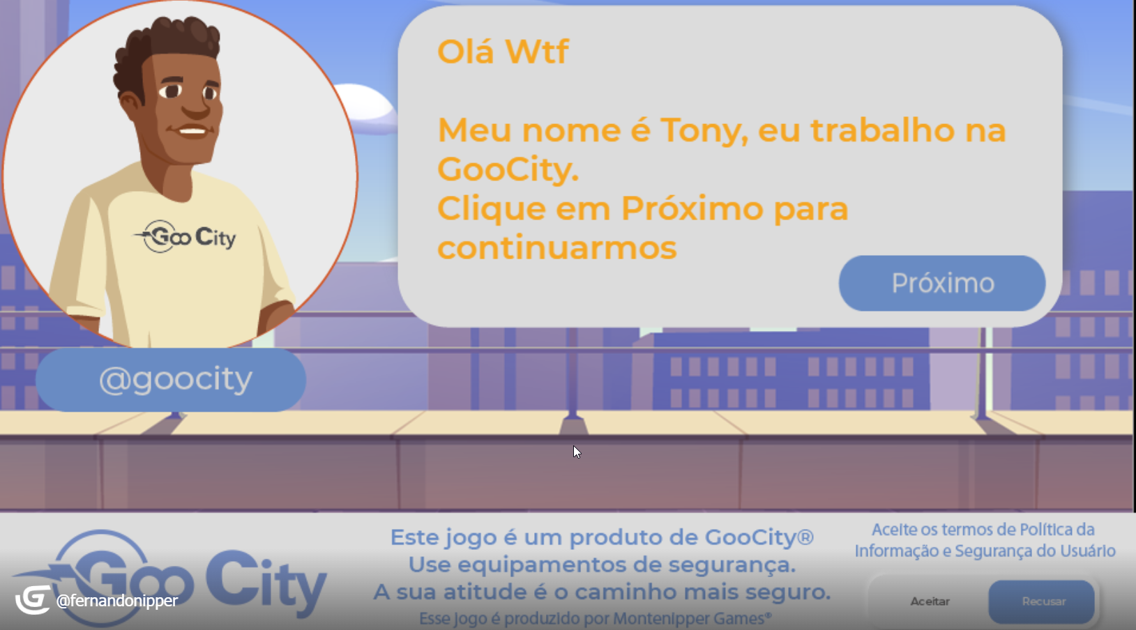 Goocity - Conceito de Narrativa Interativa
